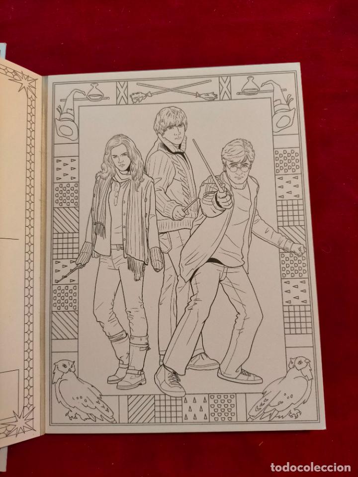 Libros de segunda mano: HARRY POTTER MINI LIBRO PARA COLOREAR POSTALES - Foto 14