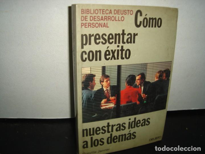 Libros de segunda mano: 8- C&Oacute;MO PRESENTAR CON &Eacute;XITO NUESTRAS IDEAS A LOS DEM&Aacute;S - GREVILLE JANNER - Foto 1