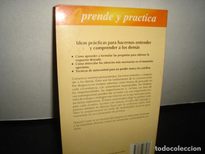 Libros de segunda mano: 8- EL ARTE DE CONVERSAR - DONALD CAINE - Foto 3