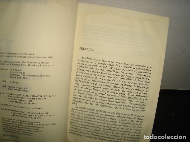 Libros de segunda mano: 8- EL DESCUBRIMIENTO DEL MAR - J. H. PARRY - Foto 5