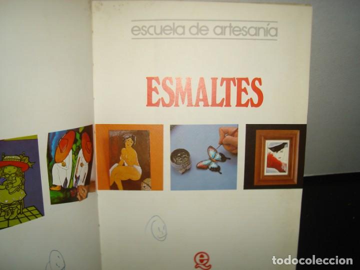 Libros de segunda mano: 8- ESCUELA DE ARTESAN&Iacute;A - ESMALTES - Foto 3