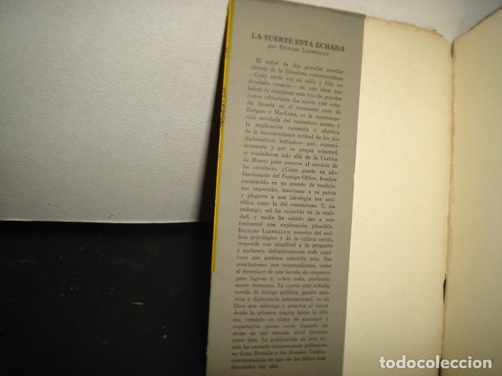 Libros de segunda mano: 8- LA SUERTE EST&Aacute; ECHADA - RICHARD LLEWELLYN - 1957 - Foto 3