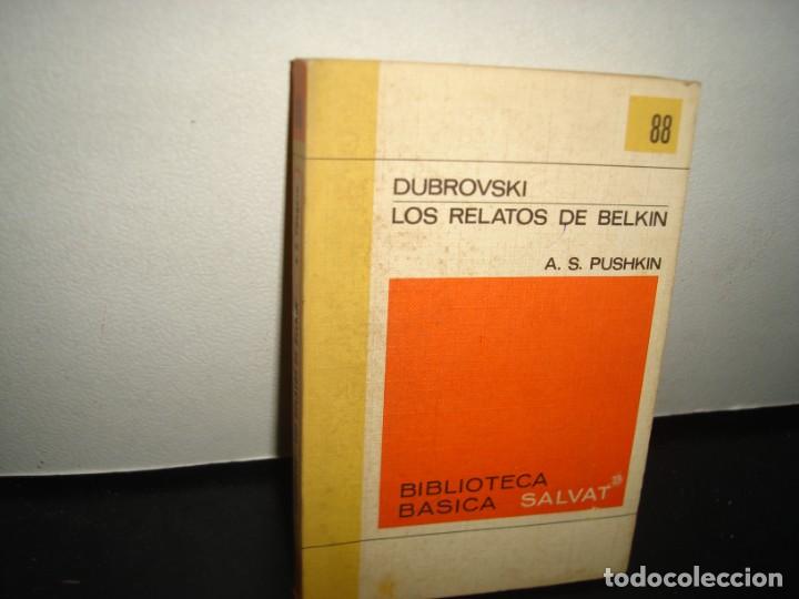Libros de segunda mano: 8- DUBROVSKI / LOS RELATOS DE BELKIN - A. S. PUSHKIN - Foto 1