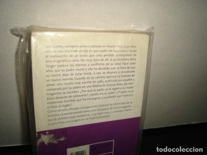 Libros de segunda mano: 8- LA HISTORIA DEL AMOR - NICOLE KRAUSS - Foto 3