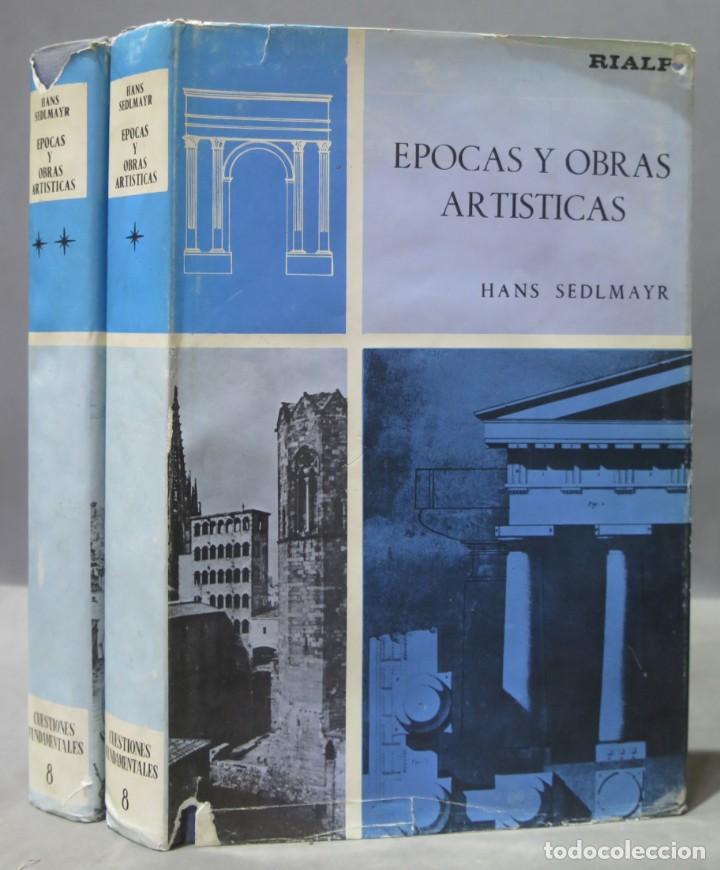 Libros de segunda mano: &Eacute;POCAS Y OBRAS ART&Iacute;STICAS. SEDLMAYR. 2 TOMOS - Foto 1