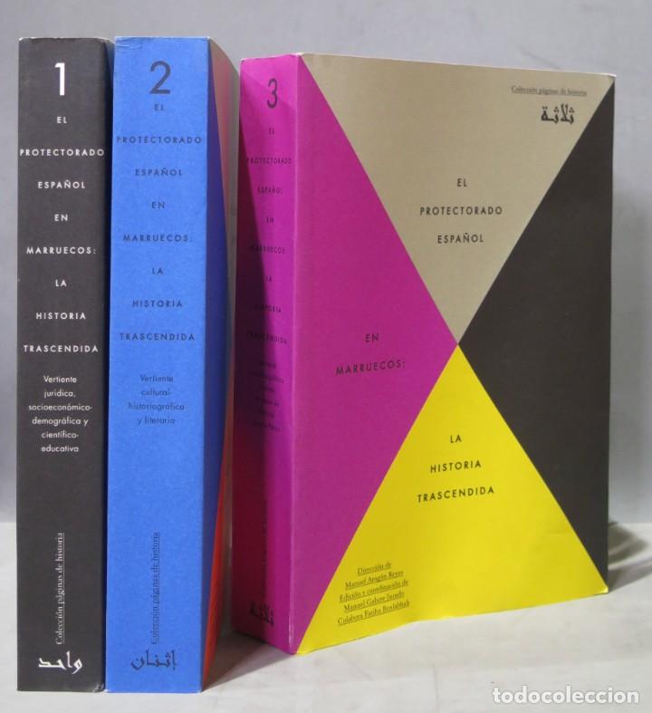Libros de segunda mano: EL PROTECTORADO ESPA&Ntilde;OL MARRUECOS. 3 TOMOS - Foto 1