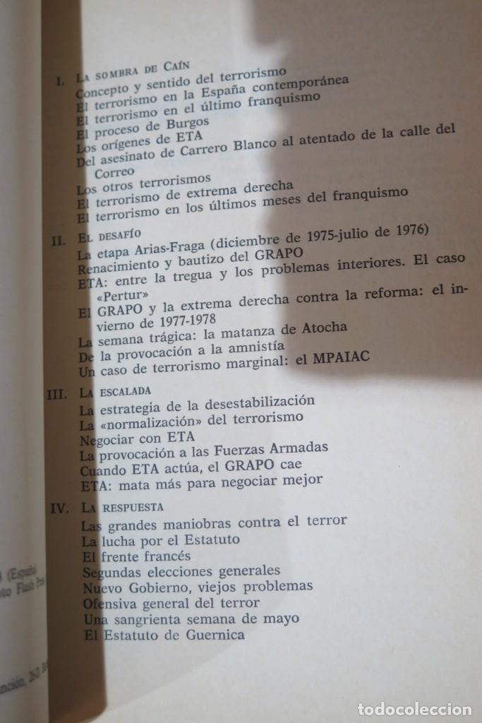 Libros de segunda mano: EL TERRORISMO EN ESPA&Ntilde;A. ALEJANDRO MU&Ntilde;OZ ALONSO - Foto 2