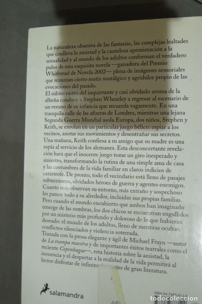 Libros de segunda mano: 2003.- JUEGO DE ESP&Iacute;AS. MICHAEL FRAYN - Foto 2