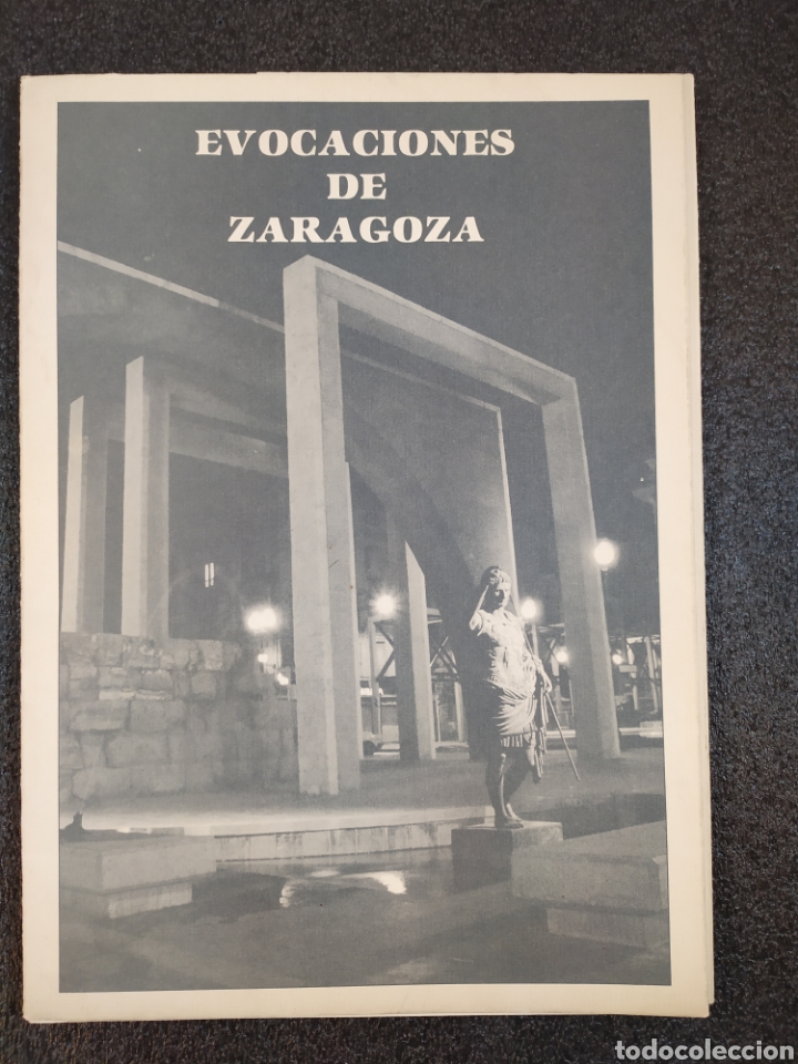 Libros de segunda mano: EVOCACIONES DE ZARAGOZA / LAMINAS, FARORAS ANTIGUAS DE ZARAGOZA. 1990. ERZ