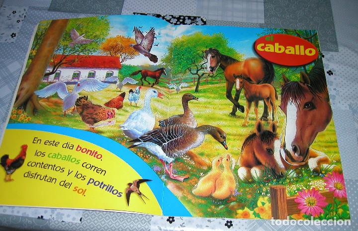 Libros de segunda mano: LIBRO DE PEGATINAS DE ANIMALES DE EDITORIAL SUSAETA - Foto 5