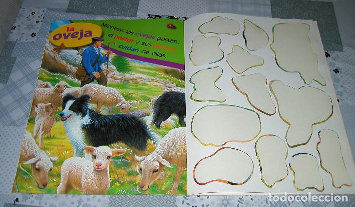 Libros de segunda mano: LIBRO DE PEGATINAS DE ANIMALES DE EDITORIAL SUSAETA - Foto 10