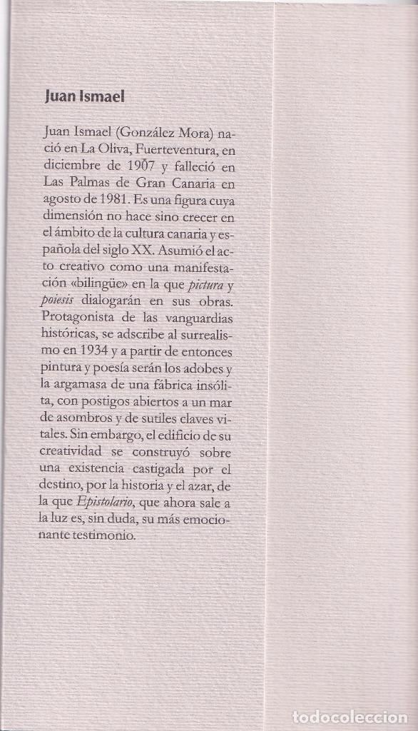 Libros de segunda mano: JUAN ISMAEL - CARTAS A ANTONIO DORTA Y A CATANA - Foto 3