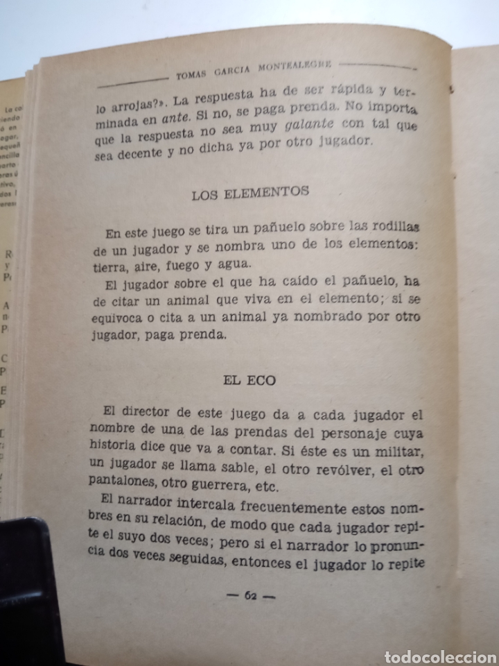 Libros de segunda mano: El libro de los juegos. T. Garc&iacute;a Montealegre - Foto 5