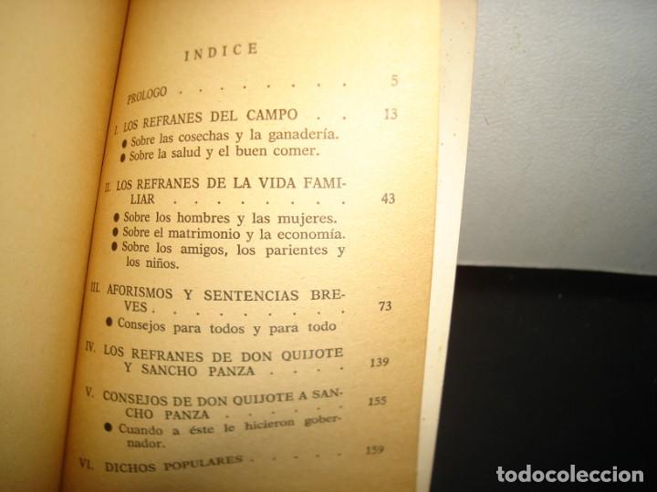 Libros de segunda mano: 9- BIBLIOTECA B&Aacute;SICA - CITAS Y REFRANES C&Eacute;LEBRES - Foto 4