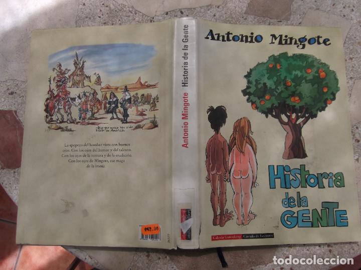 Libros de segunda mano: HISTORIA DE LA GENTE, ANTONIO MINGOTE, CIRCULO DE LOS LECTORES, - Foto 1