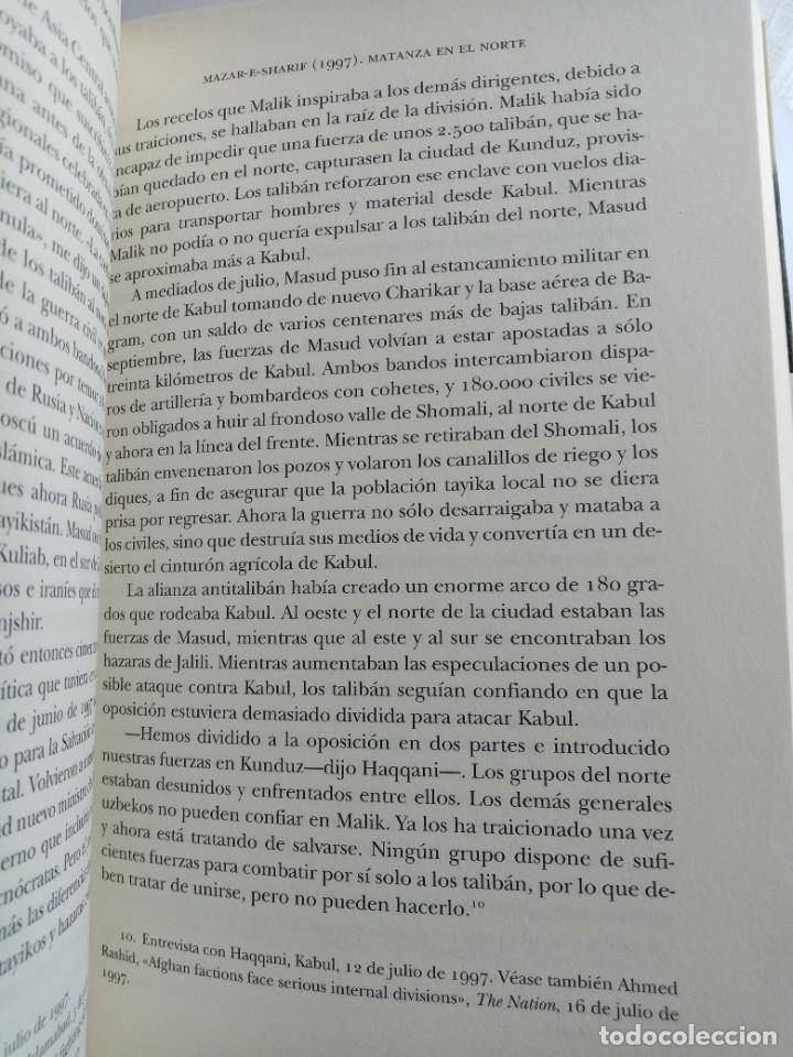 Libros de segunda mano: LOS TALIBAN .Ahmed Rashid ( PEN&Iacute;NSULA ) - Foto 2