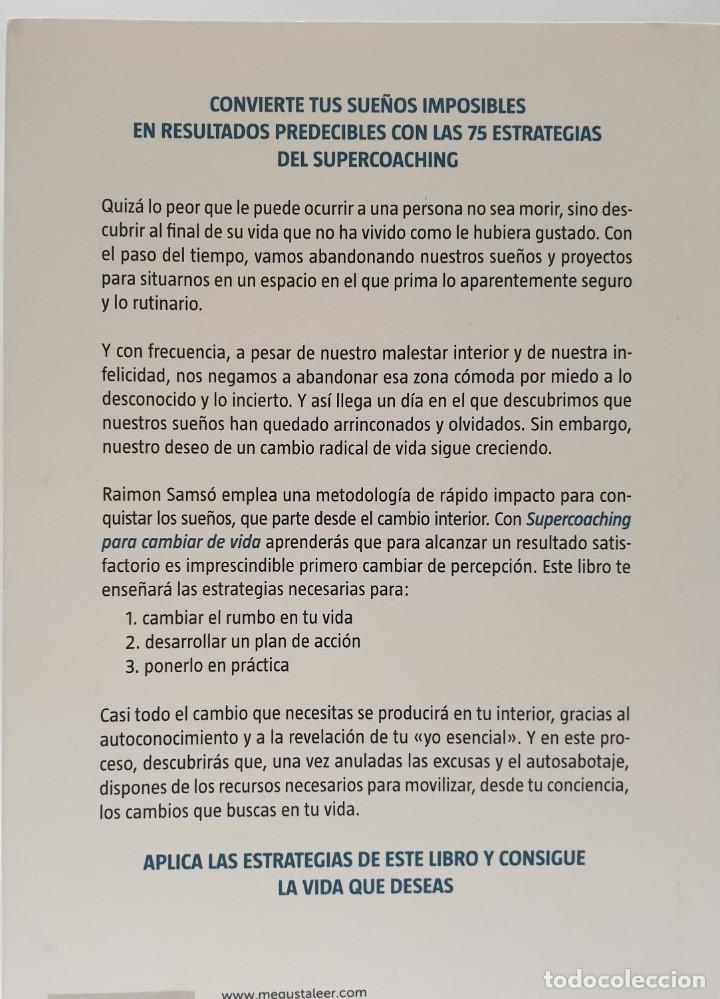 Libros de segunda mano: SUPER COACHING - RAIMON SAMS&Oacute; (R:1001_2) - Foto 2