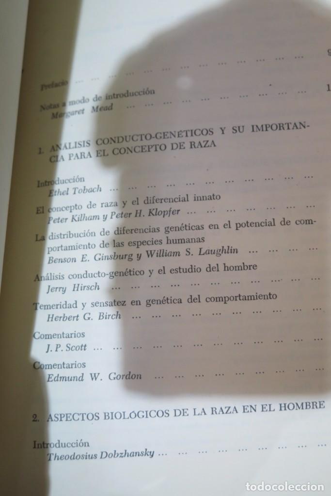 Libros de segunda mano: Ciencia y concepto de raza. (Gen&eacute;tica y conducta). VV.AA - Foto 2