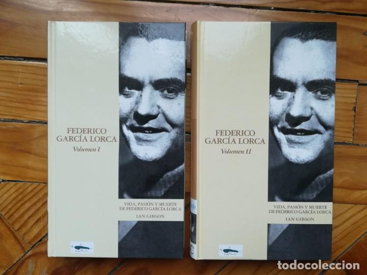 Libros de segunda mano: Federico Garc&iacute;a Lorca. Ian Gibson. 2 vol&uacute;menes - Foto 1