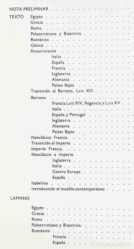 Libros de segunda mano: Historia del mueble (Luis Feduchi) Abantos 1966 - Foto 2