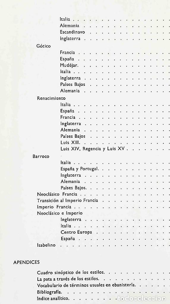 Libros de segunda mano: Historia del mueble (Luis Feduchi) Abantos 1966 - Foto 3