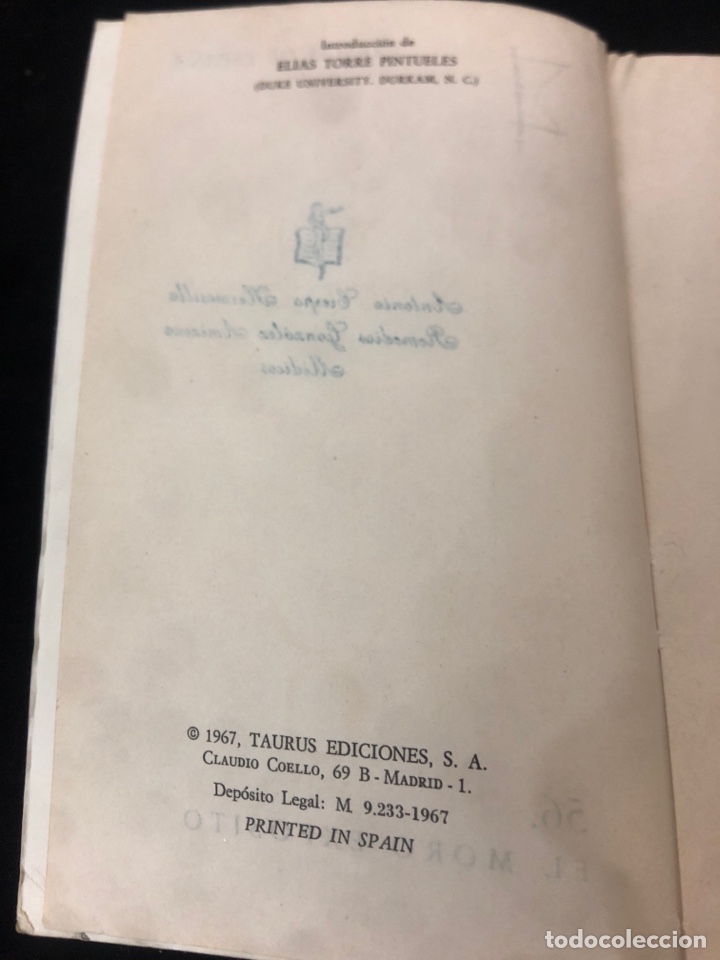 Libros de segunda mano: TEMAS DE ESPA&Ntilde;A, EL MORO EXP&Oacute;SITO , A&Ntilde;O 1967 - Foto 3