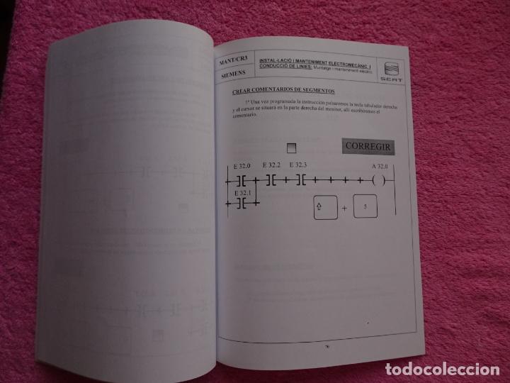 Libros de segunda mano: curso formativo aut&oacute;matas programables simatic-S5 grado medio electromec&aacute;nico seat - Foto 15