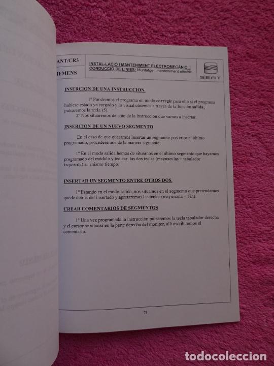Libros de segunda mano: curso formativo aut&oacute;matas programables simatic-S5 grado medio electromec&aacute;nico seat - Foto 16