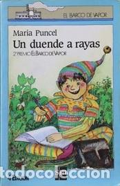 Libros de segunda mano: Un duende a rayas. Mar&iacute;a Puncel - Foto 1