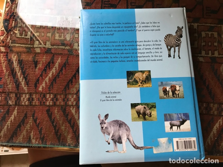 Libros de segunda mano: El gran libro de los animales. Salvajes, de granja y bosque. Libsa. Acolchado. Dif&iacute;cil - Foto 3