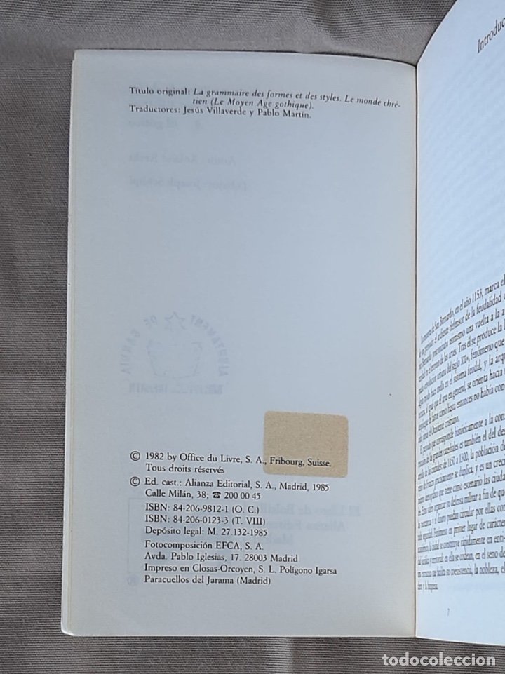 Libros de segunda mano: El G&oacute;tico. Historia Ilustrada de las formas - Foto 3