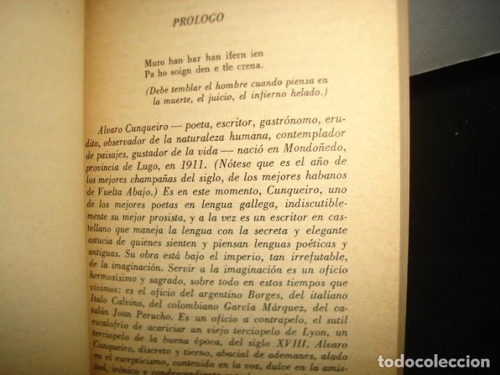 Libros de segunda mano: 9- LAS CR&Oacute;NICAS DEL SOCHANTRE - &Aacute;LVARO CUNQUEIRO - Foto 3