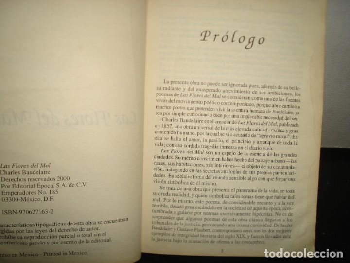 Libros de segunda mano: 9- LAS FLORES DEL MAL - CHARLES BAUDELAIRE - Foto 5
