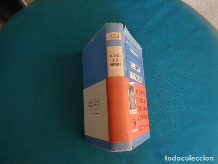 Libros de segunda mano: EL CERO Y EL INFINITO, ARTHUR KOESTLER. 1947 - Foto 3
