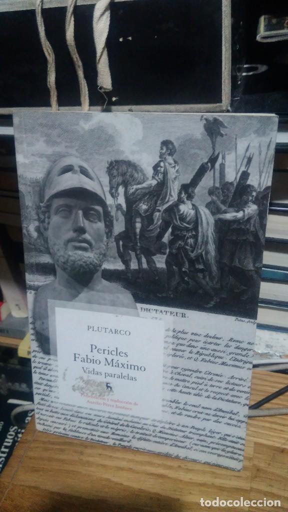 Libros de segunda mano: PERICLES FABIO M&Aacute;XIMO, VIDAS PARALELAS, PLUTARCO, ED. GREDOS - Foto 1