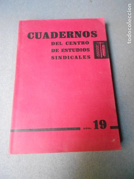 Libri di seconda mano: CUADERNOS DEL CENTRO DE ESTUDIOS SINDICALES.