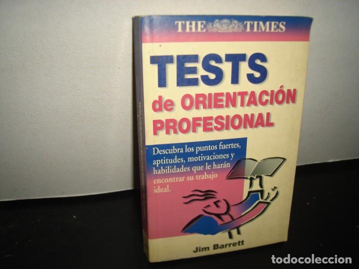 Libros de segunda mano: 9- TESTS DE ORIENTACI&Oacute;N PROFESIONAL - JIM BARRETT - Foto 1