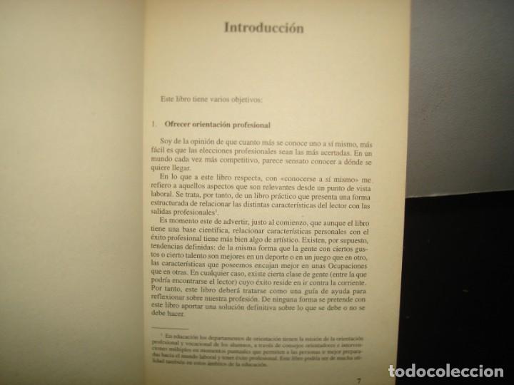 Libros de segunda mano: 9- TESTS DE ORIENTACI&Oacute;N PROFESIONAL - JIM BARRETT - Foto 5