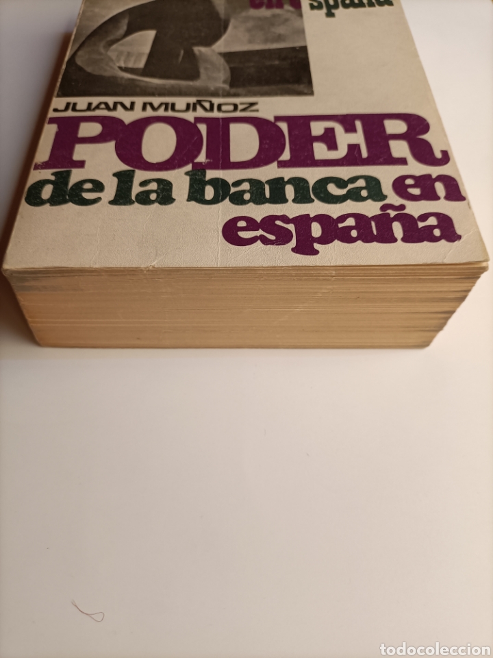 Libros de segunda mano: El poder de la banca en Espa&ntilde;a Juan Mu&ntilde;oz - Foto 4