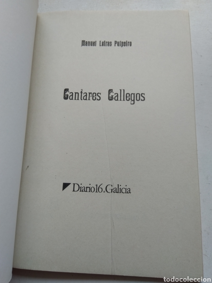 Libros de segunda mano: CANTARES GALLEGOS/MANUEL LEIRAS PULPEIRO - Foto 2