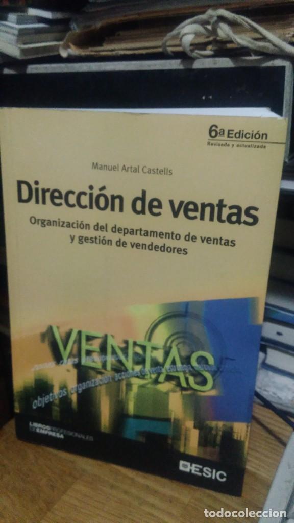 Libros de segunda mano: DIRECCI&Oacute;N DE VENTAS, MANUEL ARTAL CASTELLS, ED. ESIC - Foto 1