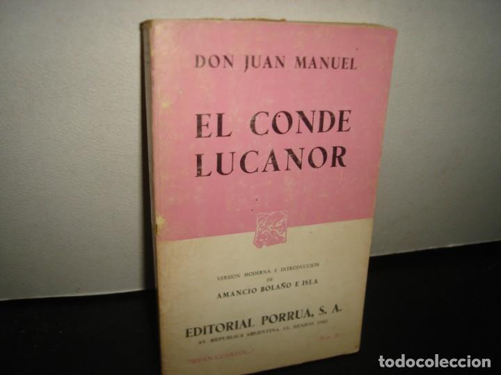 Libros de segunda mano: 10- EL CONDE LUCANOR - DON JUAN MANUEL - Foto 1