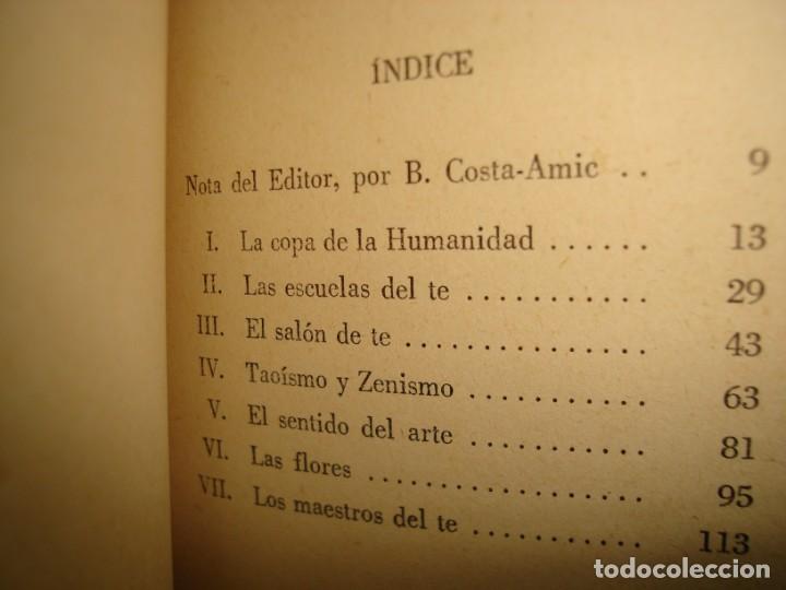 Libros de segunda mano: 10- EL LIBRO DEL TE - OKAKURA - KAZUKO - 1974 - Foto 5