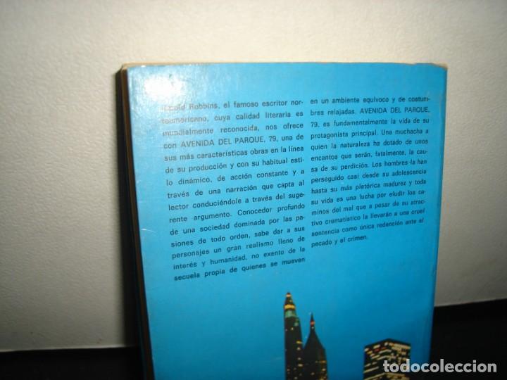 Libros de segunda mano: 10- AVENIDA DEL PARQUE, 79 - HAROLD ROBBINS - Foto 3