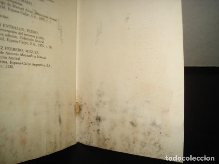 Libros de segunda mano: 10- CAMPOS DE CASTILLA - ANTONIO MACHADO - Foto 5