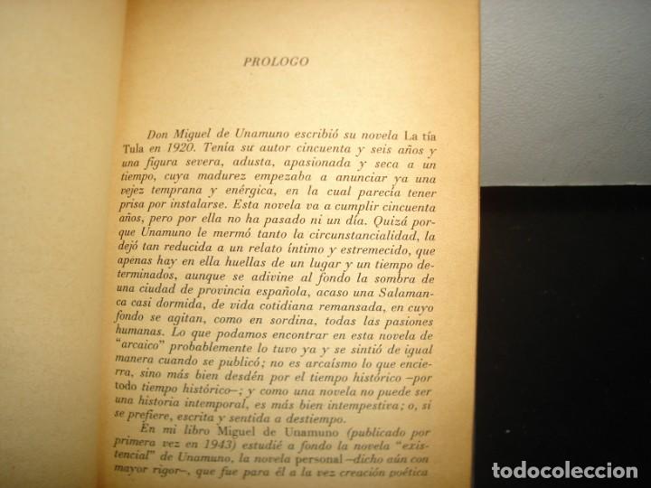 Libros de segunda mano: 10- LA T&Iacute;A TULA - M. DE UNAMUNO - Foto 3