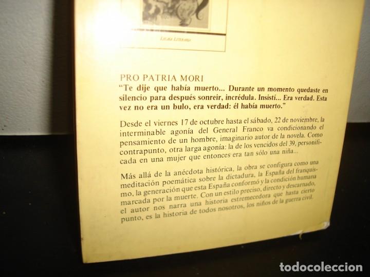 Libros de segunda mano: 10- PRO PATRIA MORI - ANTONIO MART&Iacute;NEZ MENCH&Eacute;N - Foto 3