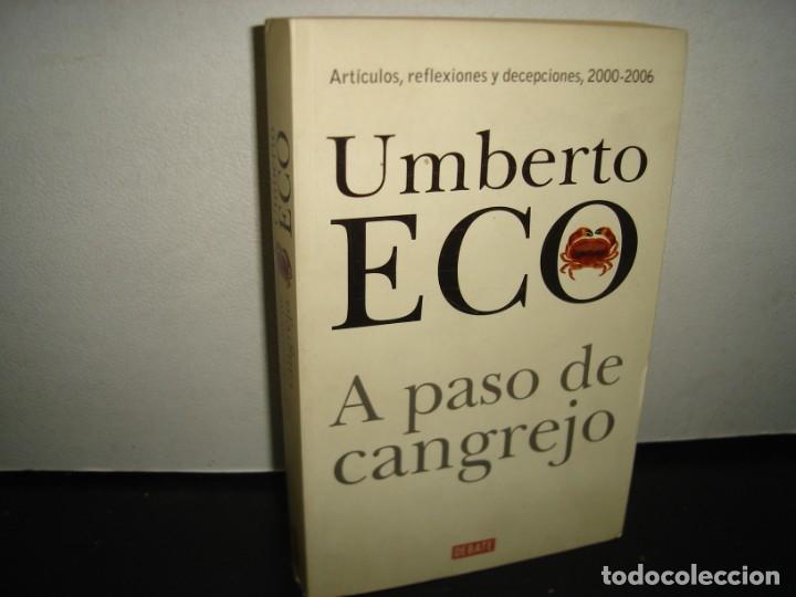 Libros de segunda mano: 10- A PASO DE CANGREJO - UMBERTO ECO - Foto 1