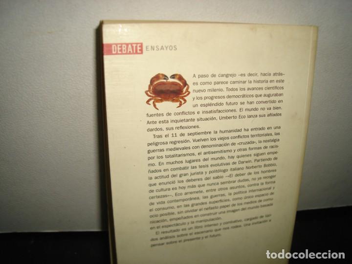 Libros de segunda mano: 10- A PASO DE CANGREJO - UMBERTO ECO - Foto 3
