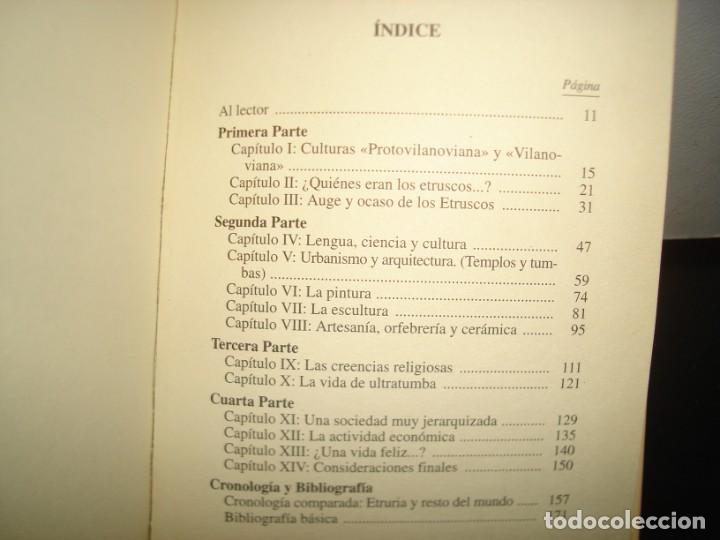 Libros de segunda mano: 10- LOS ETRUSCOS - JOSEPH M. WALKER - Foto 4